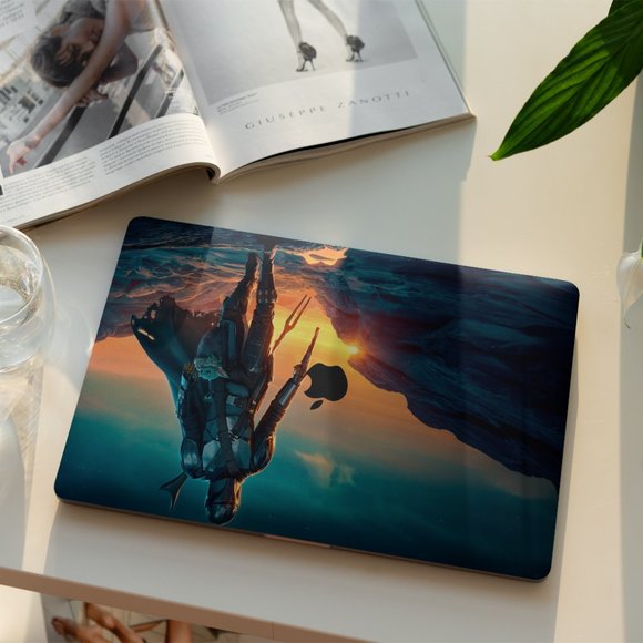 Baby Yoda Mandalorian case for apple MacBook Air - Picture 4 of 5